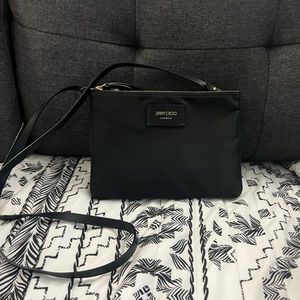 NWOT 🕷️ BLACK JIMMY CHOO CANDICE CROSSBODY